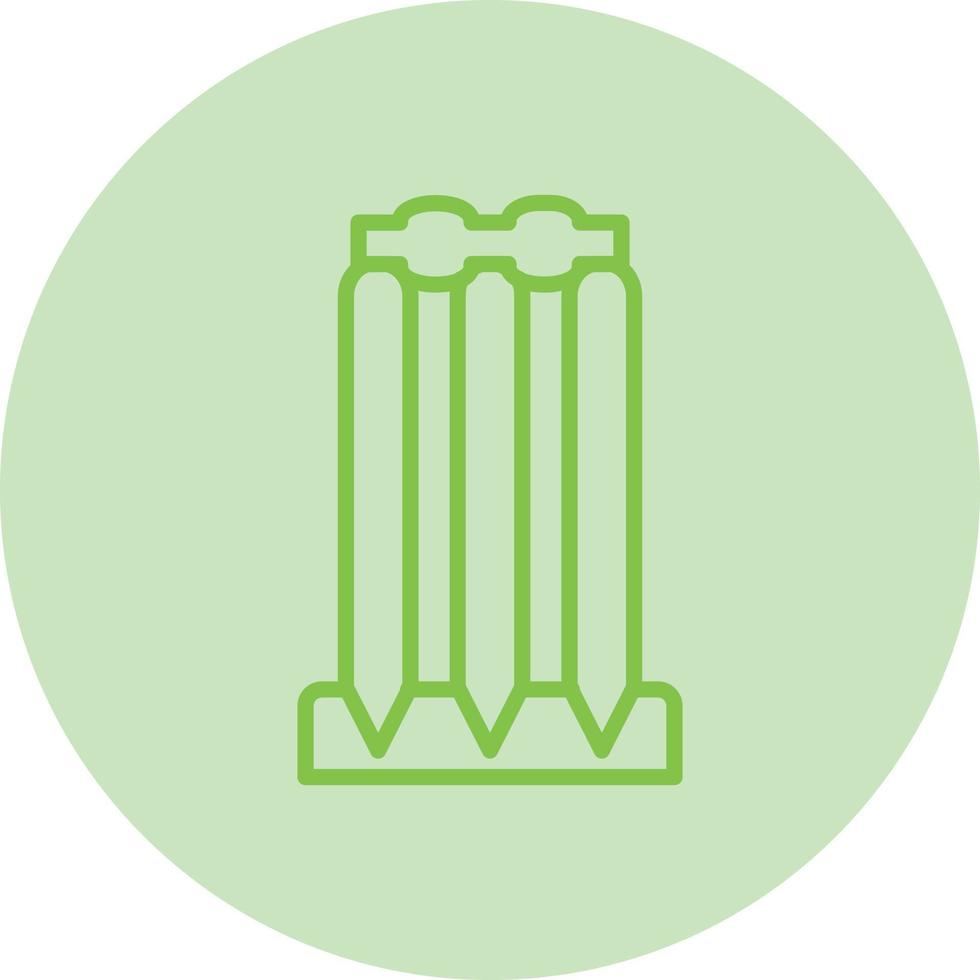 Stumps Vector Icon