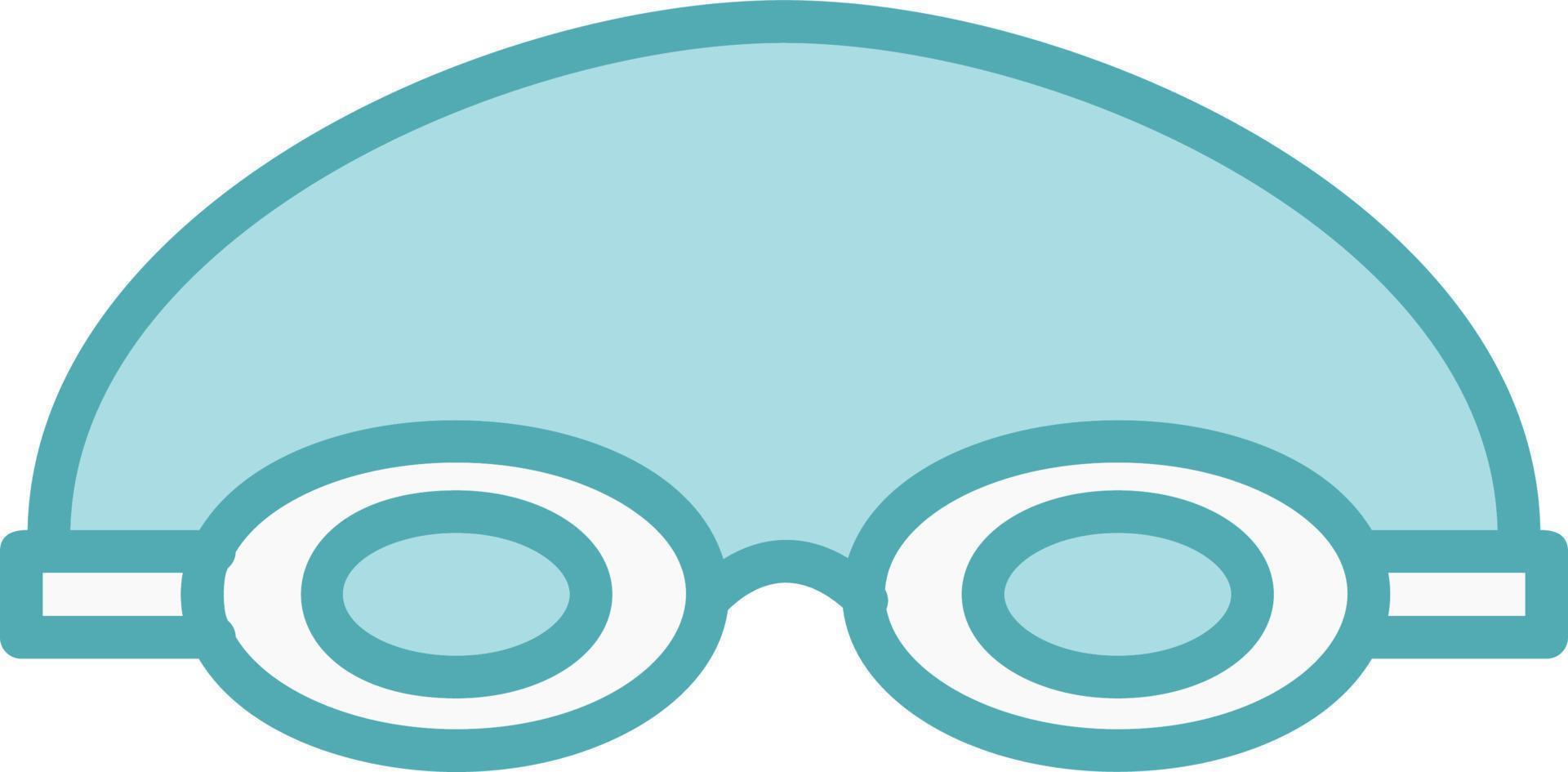 Swimmers Glasses Vector Icon