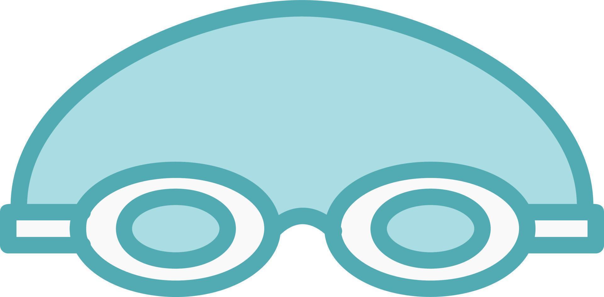 Swimmers Glasses Vector Icon