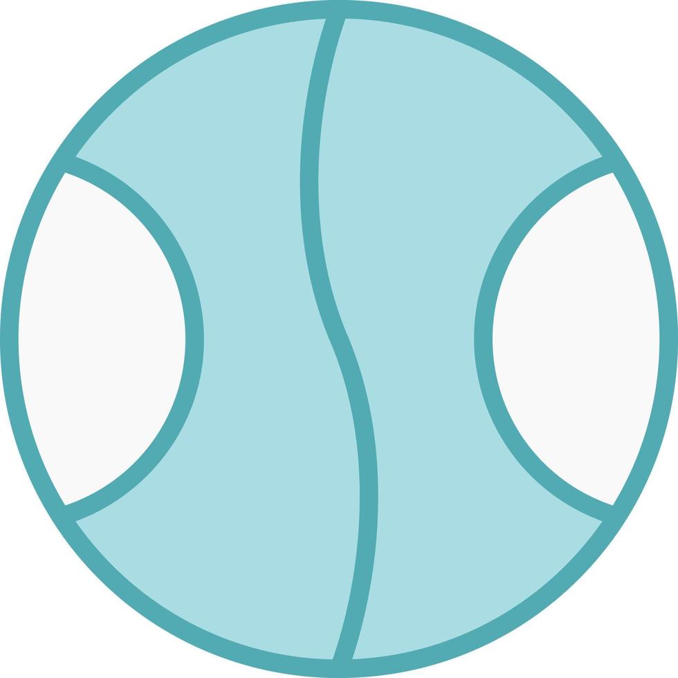 Tennis Ball Vector Icon