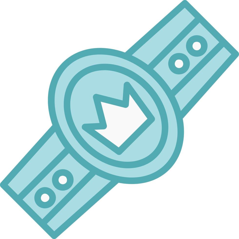 Champion Belt Vector Icon