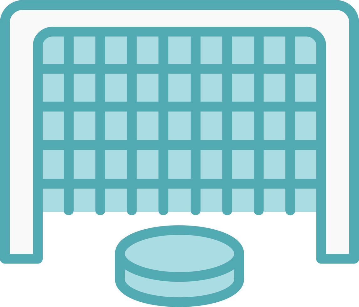 Hockey Net Vector Icon