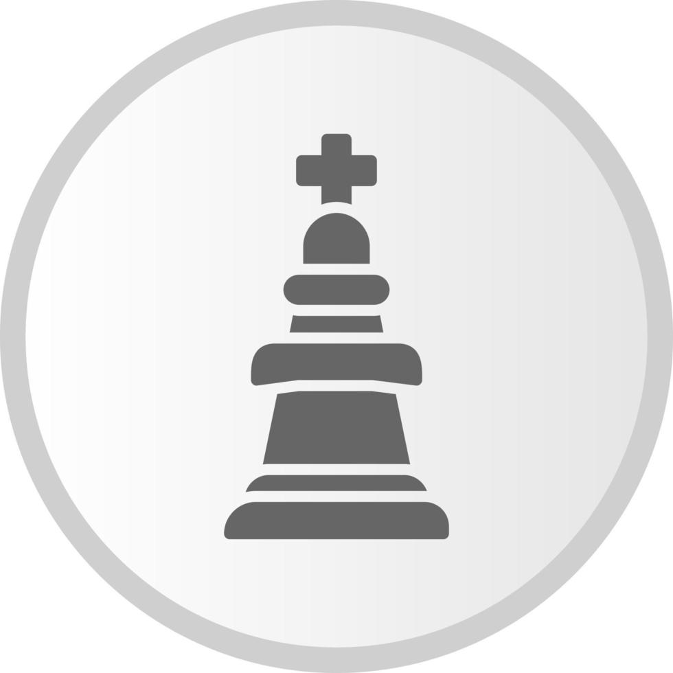 Chess King Vector Icon