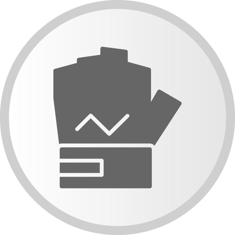 Short Glove Vector Icon