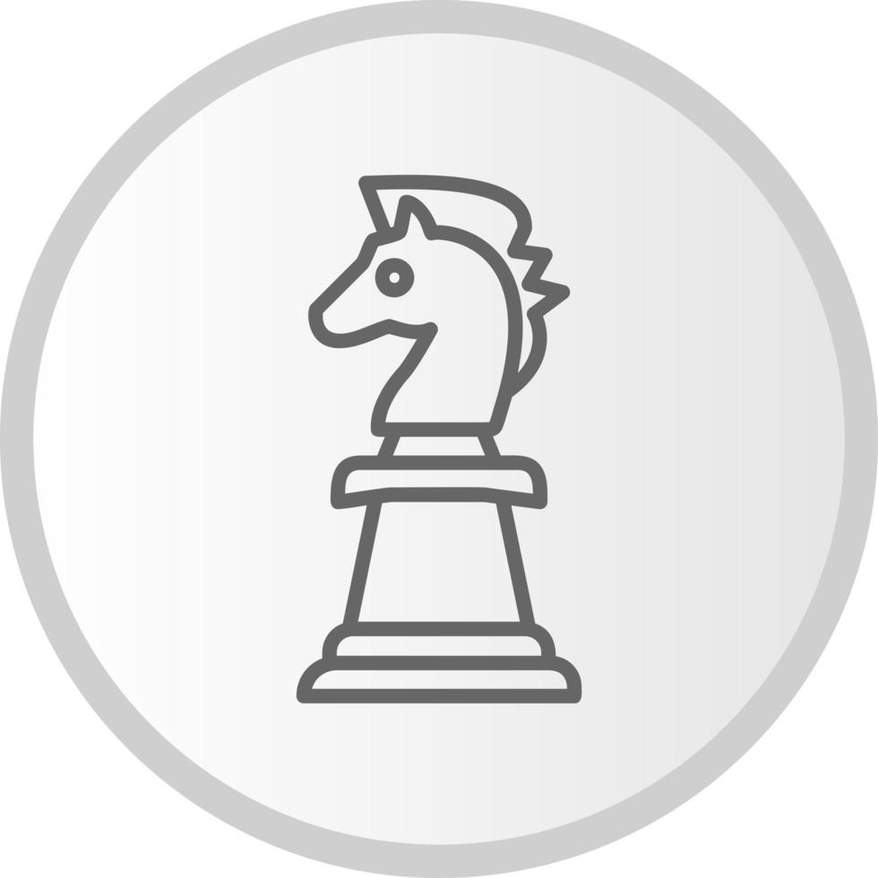 Chess Knight Vector Icon