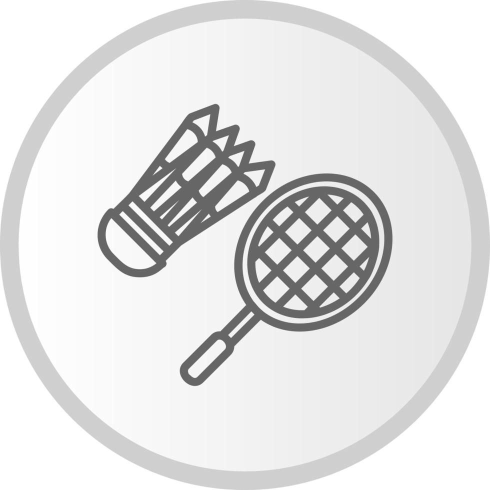 Badminton Vector Icon