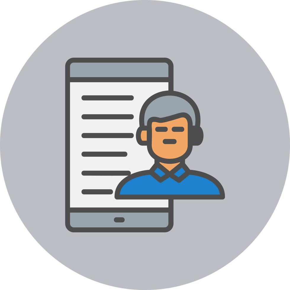 Phone Addict Vector Icon