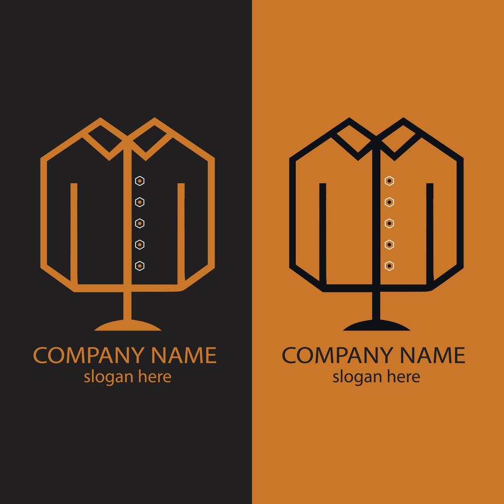 men garments shop logo vector 16469242 Vector Art at Vecteezy