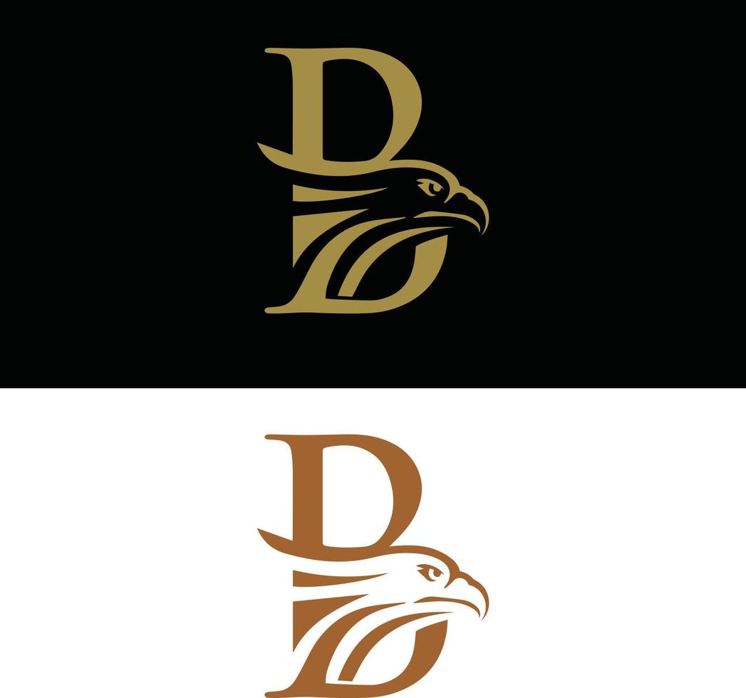 letter B eagle icon logo creative eagle head vector illustration stock vector image and art