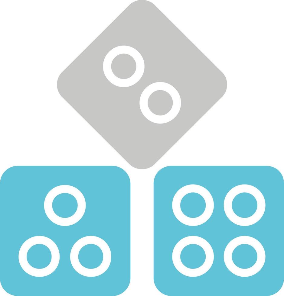 Ludo Dice Vector Icon