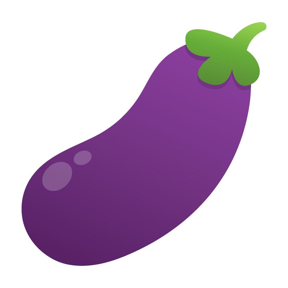 Eggplant vector illustration