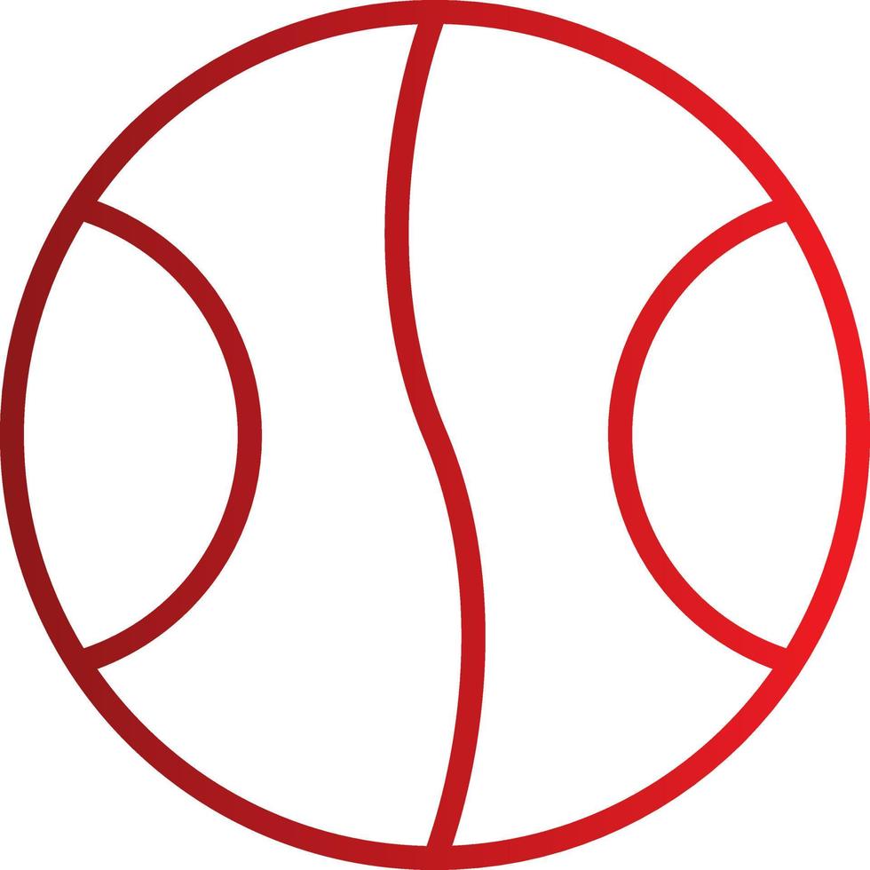 Tennis Ball Vector Icon