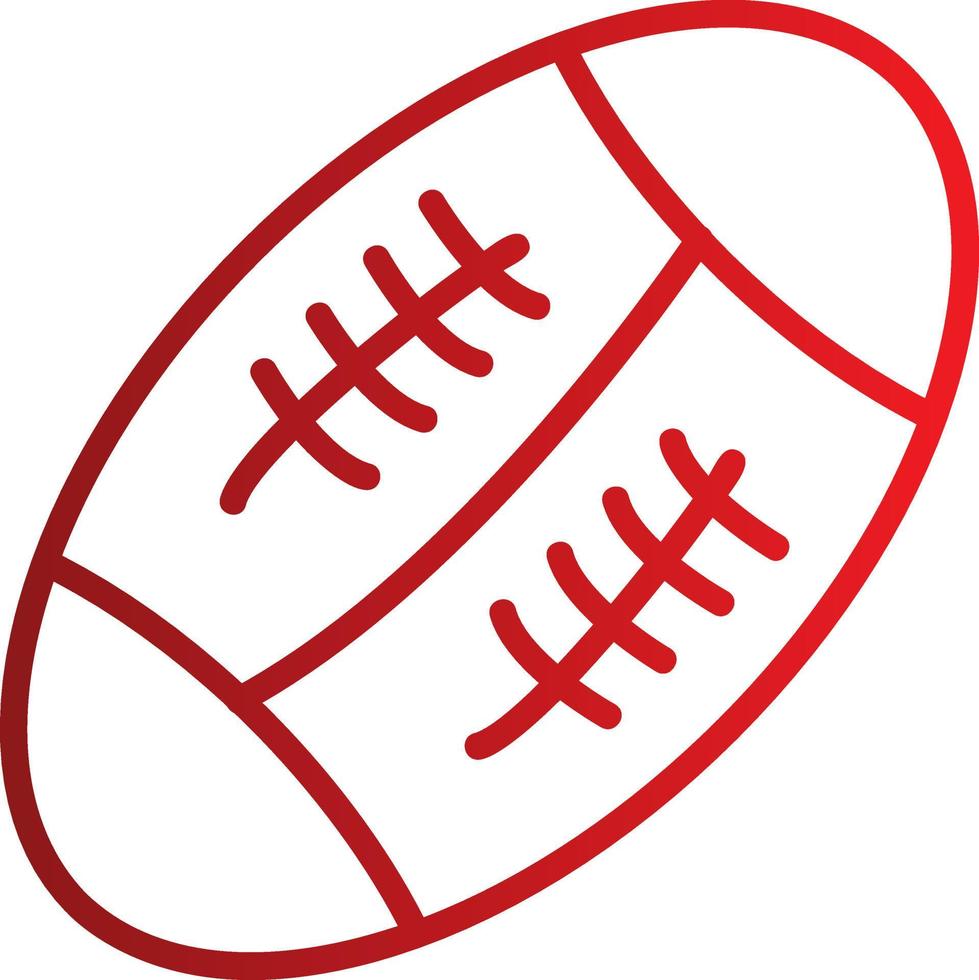 Rugby Vector Icon