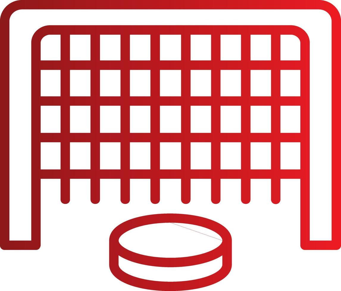 Hockey Net Vector Icon