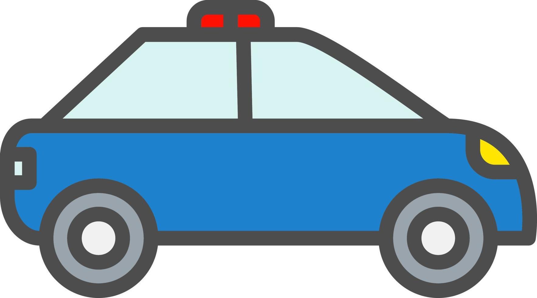 Police Car Vector Icon