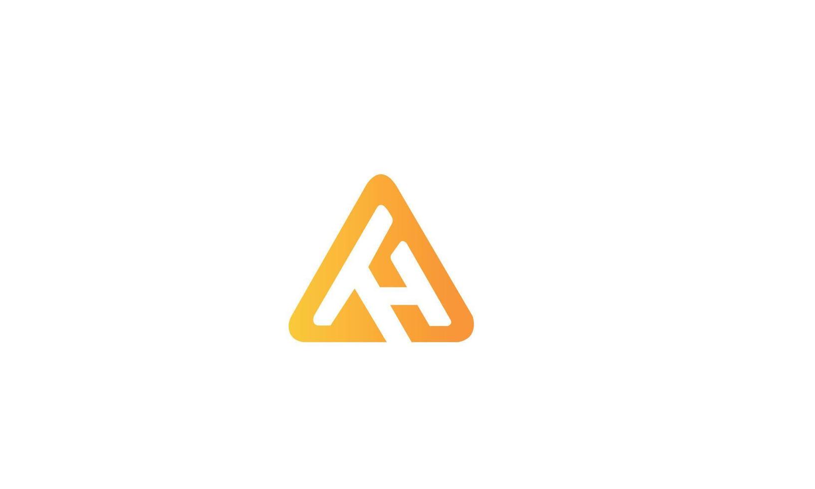 Creative TH or HT logo design concept. Pro Vector