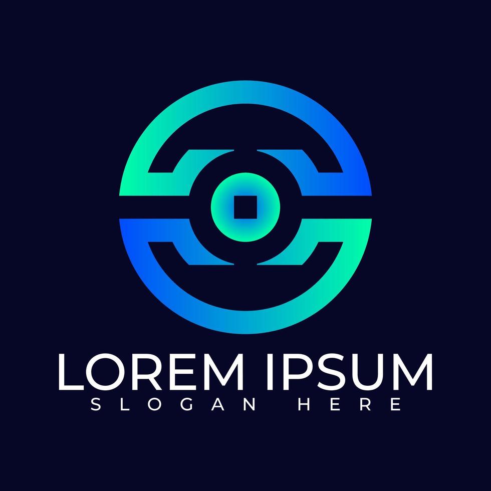 Modern demo logo design vector file