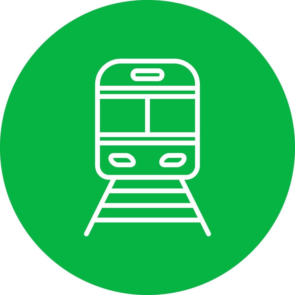 icono de vector de tren