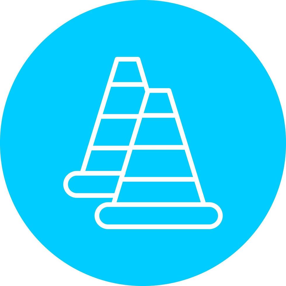 Traffic Cone Vector Icon 16469892 Vector Art at Vecteezy