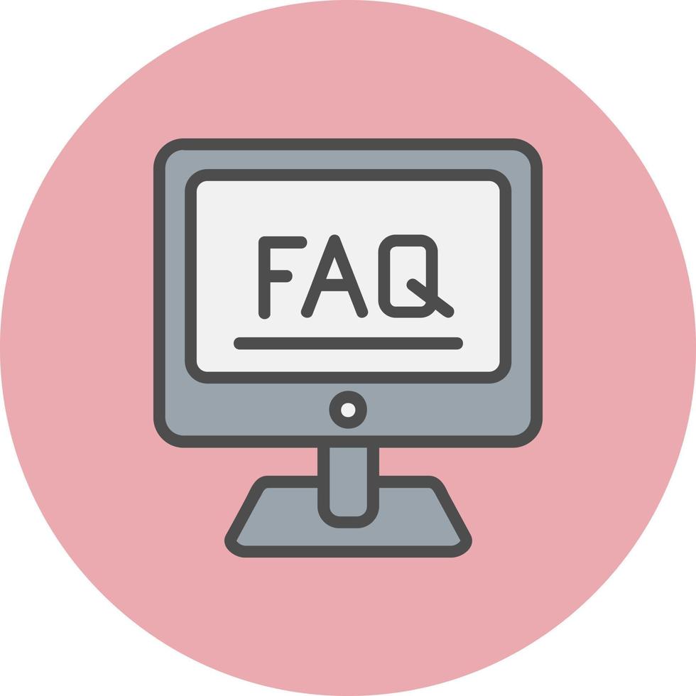 Faq Vector Icon