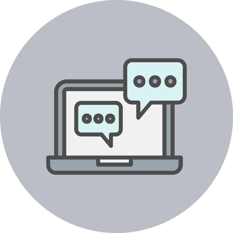 Chat Box Vector Icon