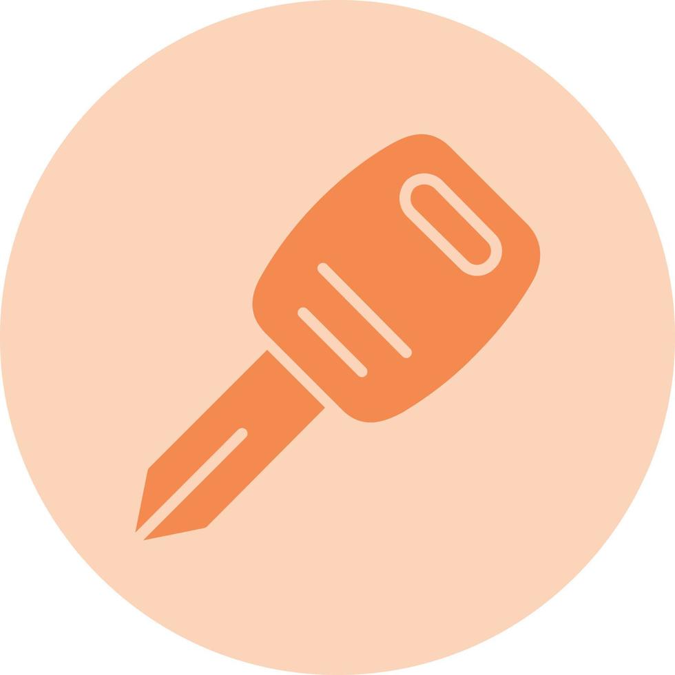 Car Key Vector Icon