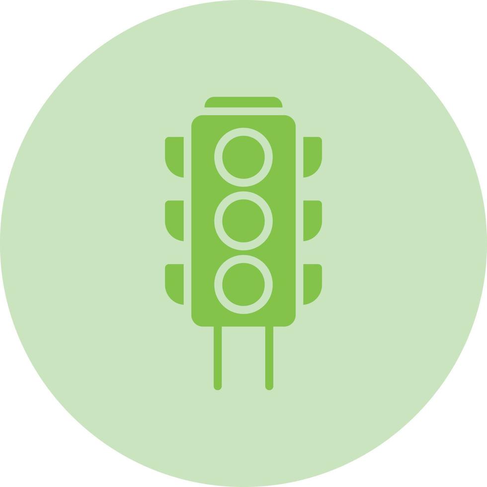 Traffic Light Vector Icon