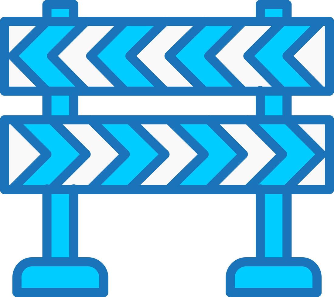 Road Block Vector Icon