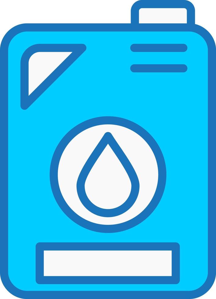 Oil Bottle Vector Icon