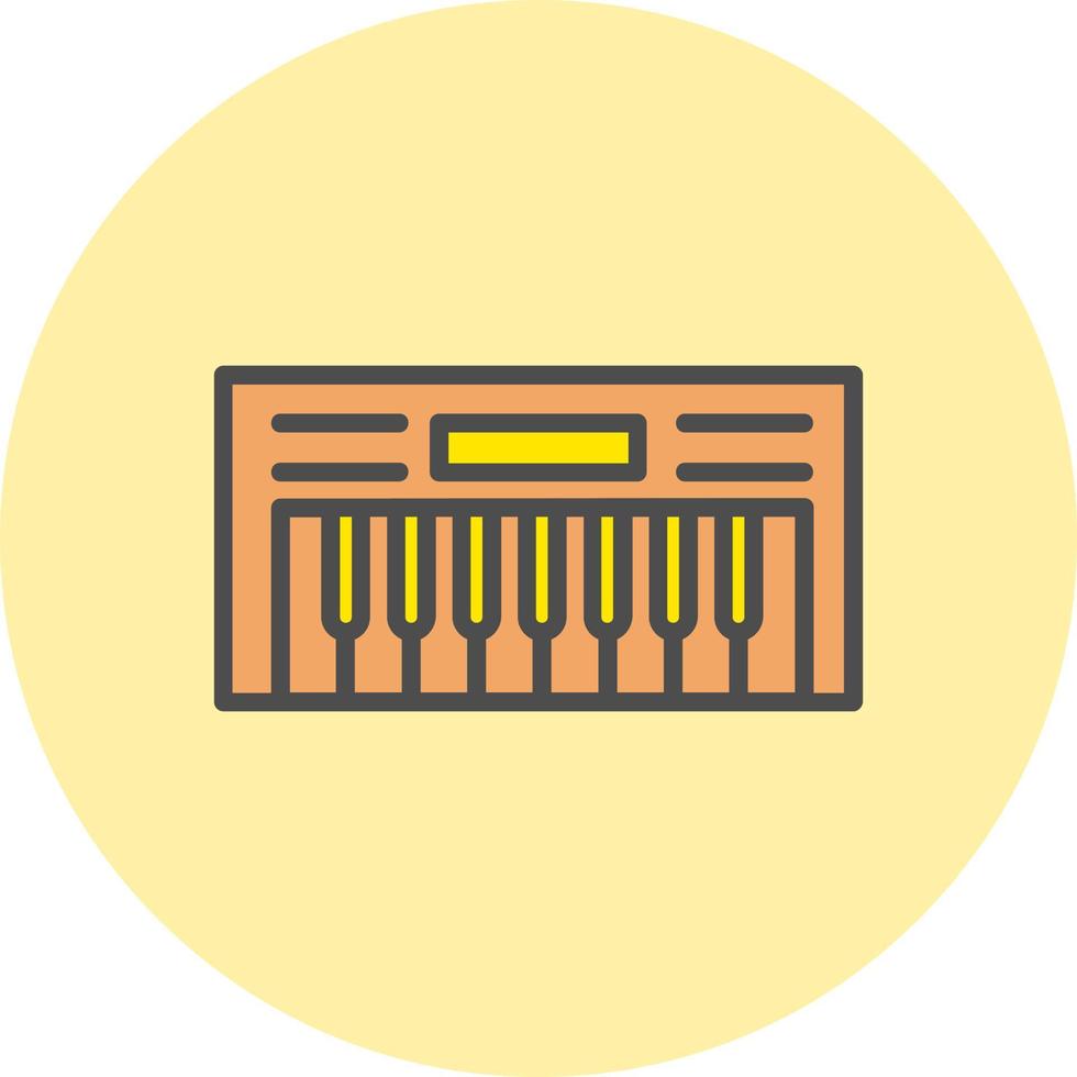 Piano Vector Icon