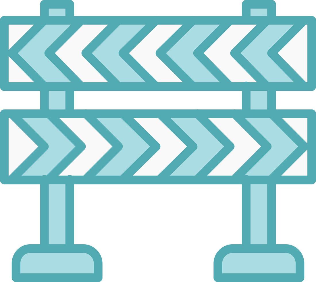 Road Block Vector Icon