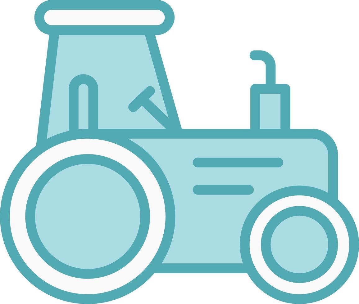 icono de vector de tractor