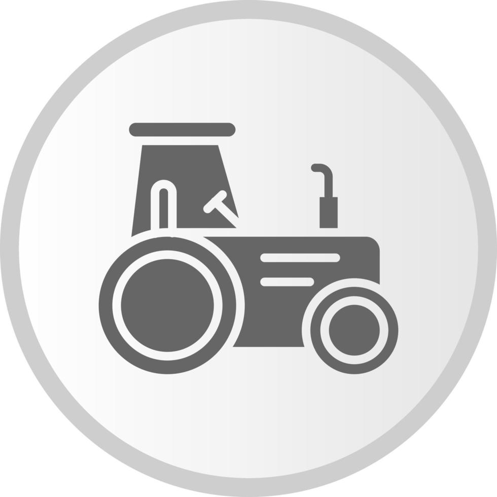 icono de vector de tractor