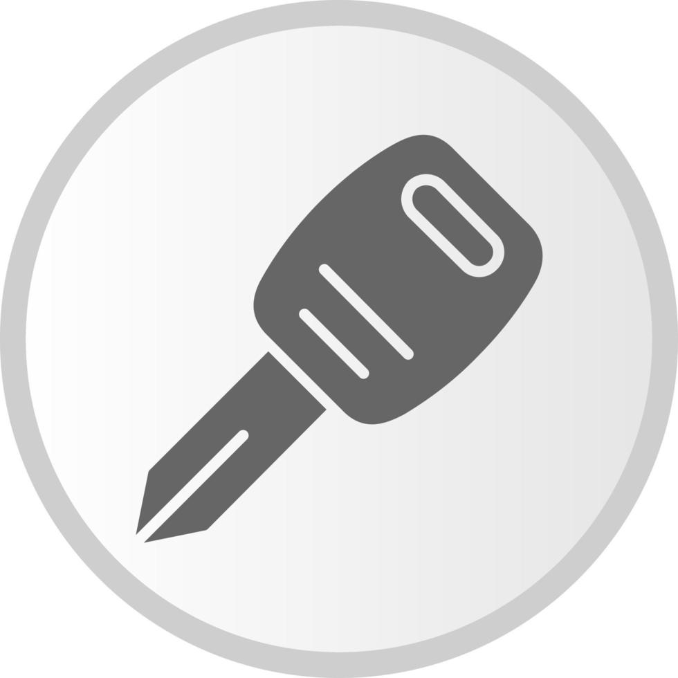 Car Key Vector Icon