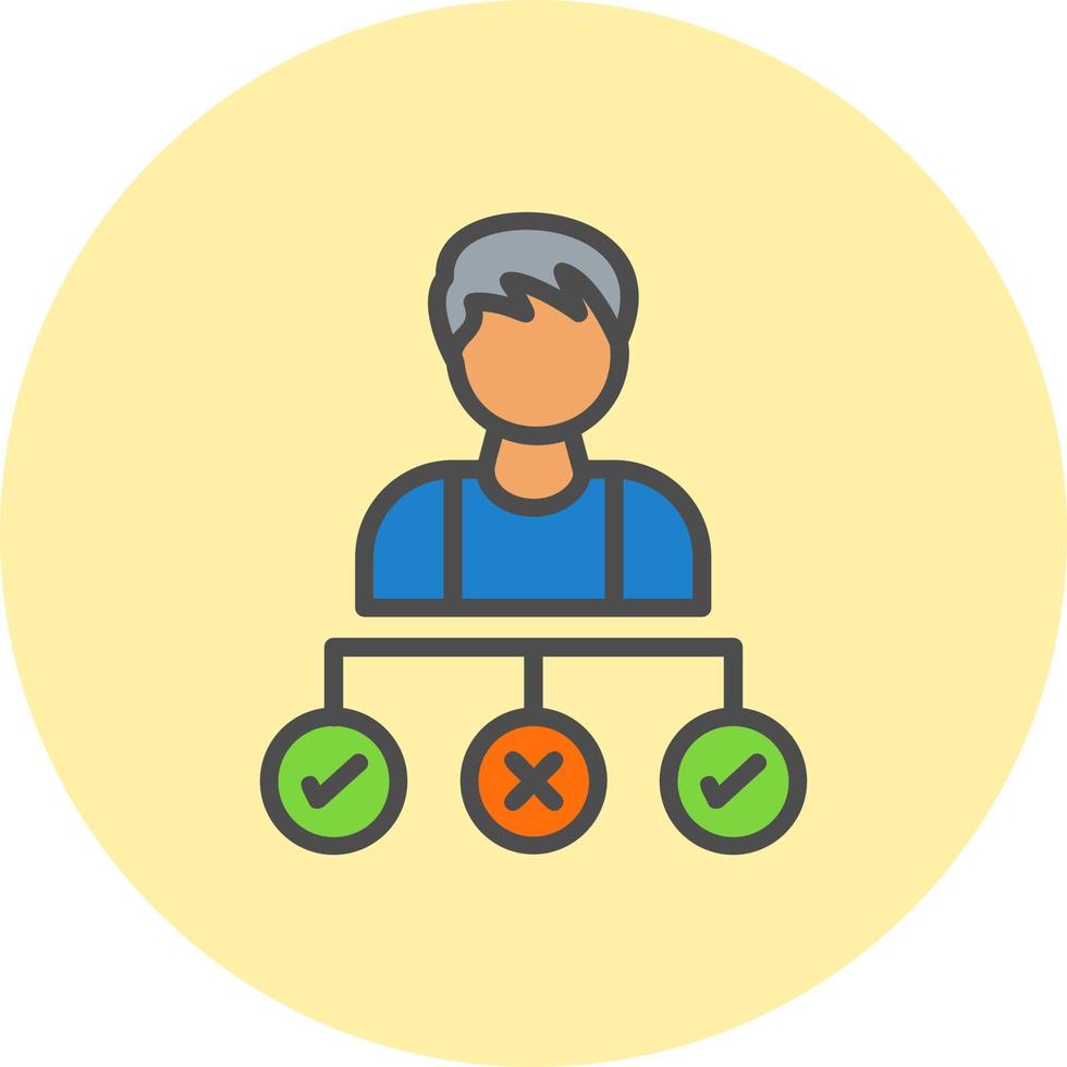 Decision Making Vector Icon