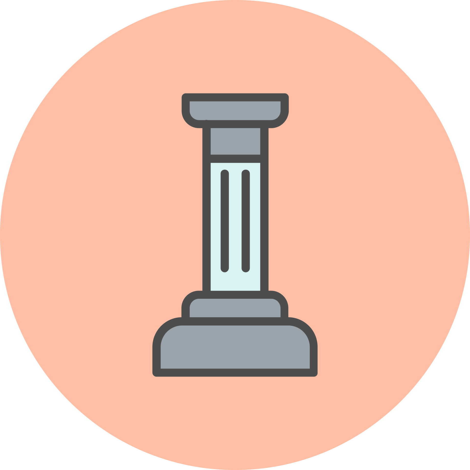 Pillar Vector Icon 16470825 Vector Art at Vecteezy