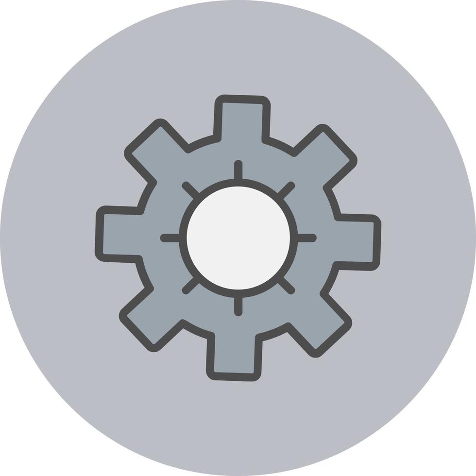 Cog Vector Icon 16470828 Vector Art at Vecteezy