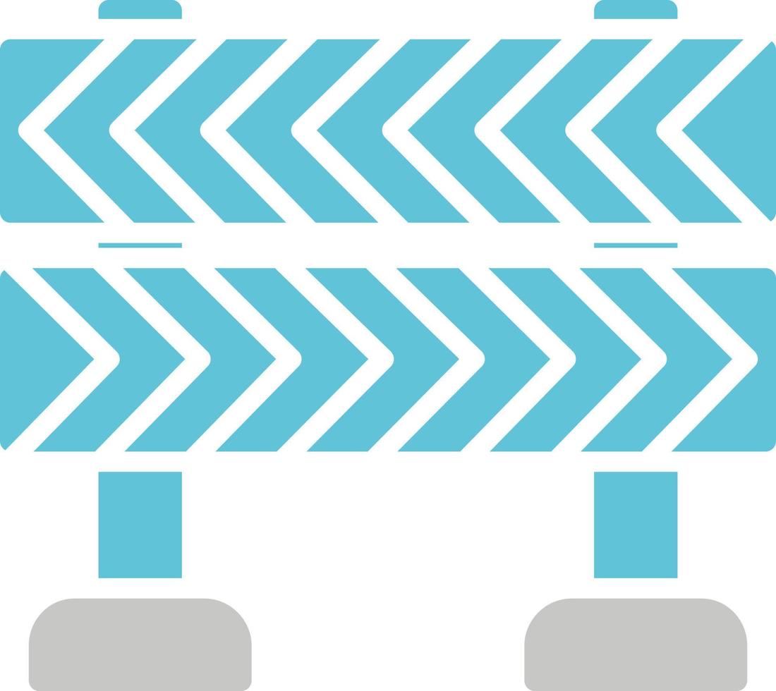 Road Block Vector Icon