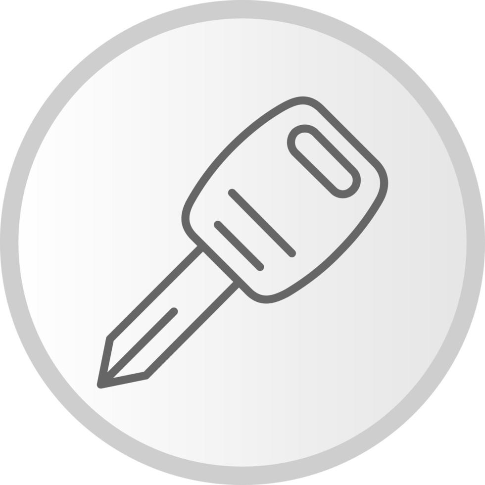 Car Key Vector Icon