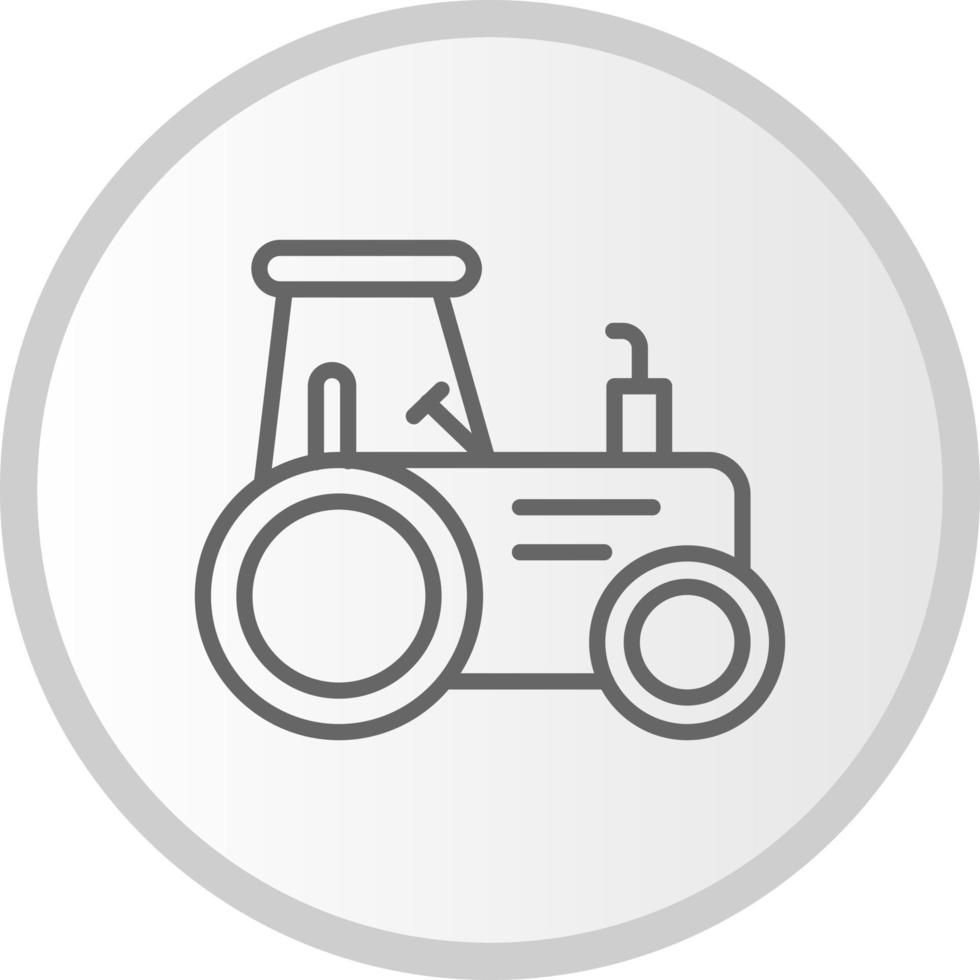 icono de vector de tractor