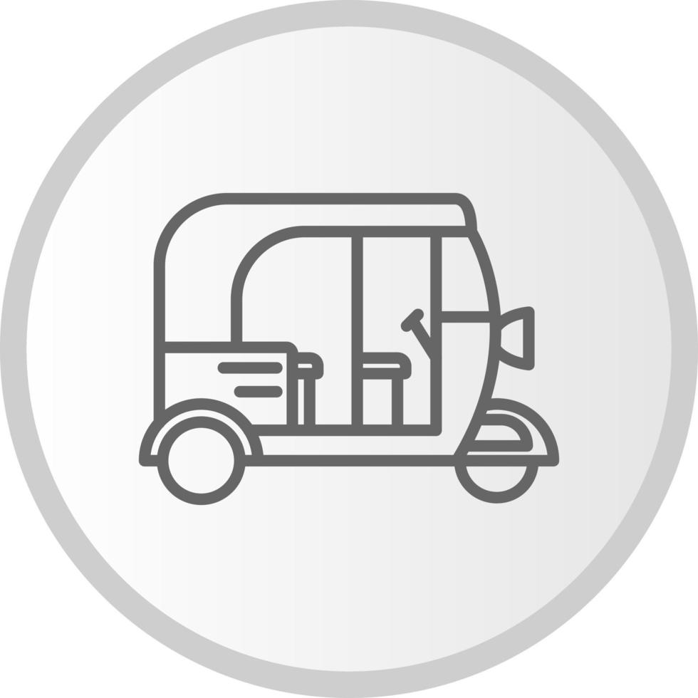 Rickshaw Vector Icon