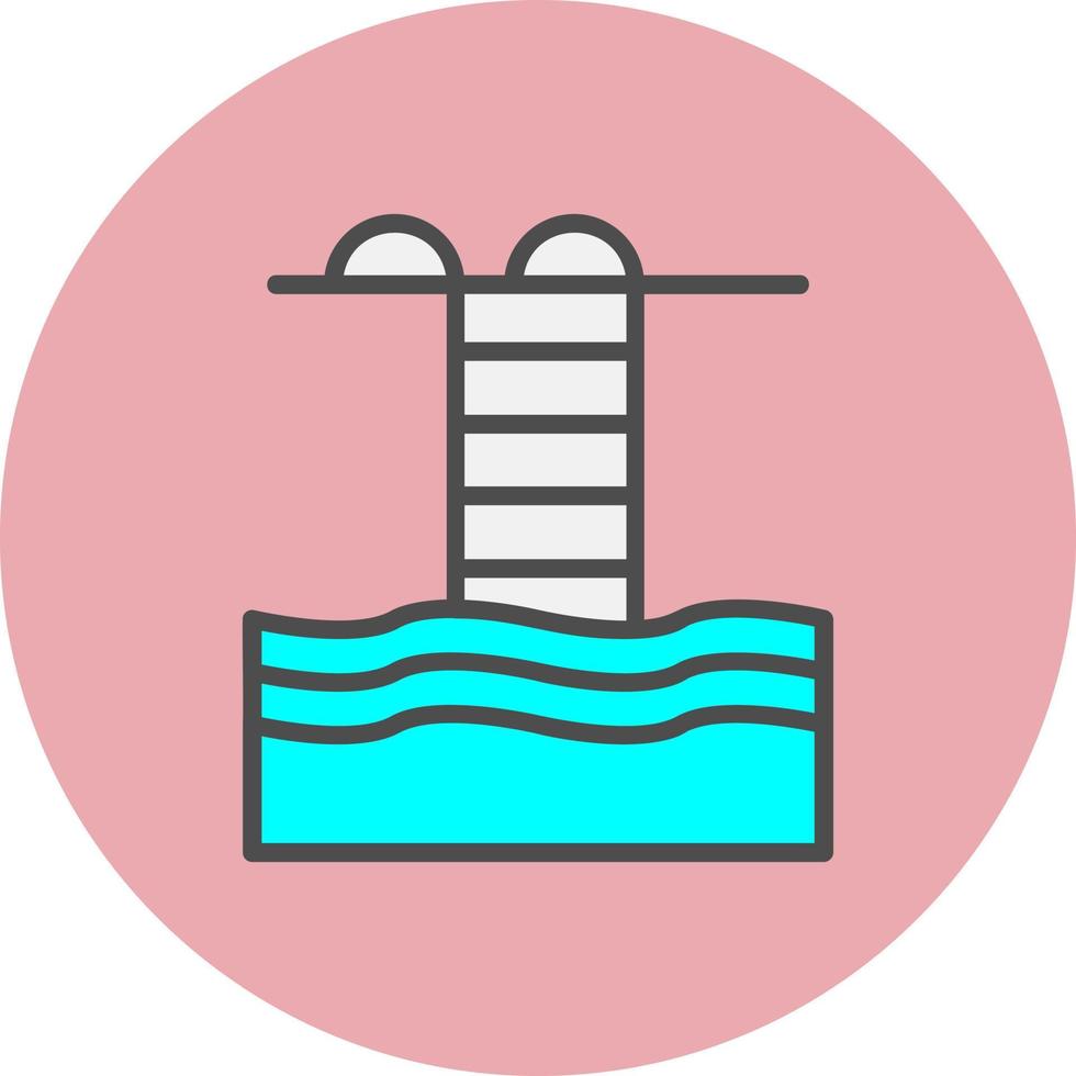 Swimming Pool Vector Icon