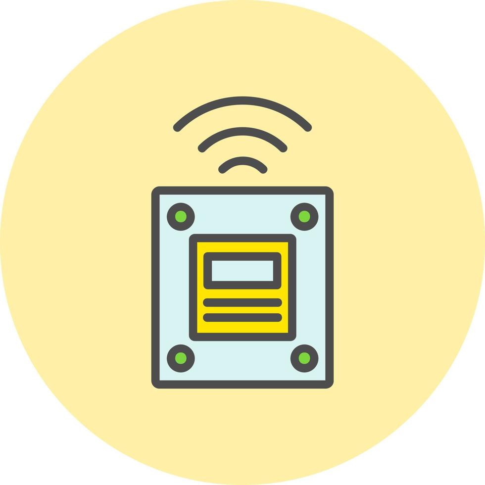 Network Device Vector Icon