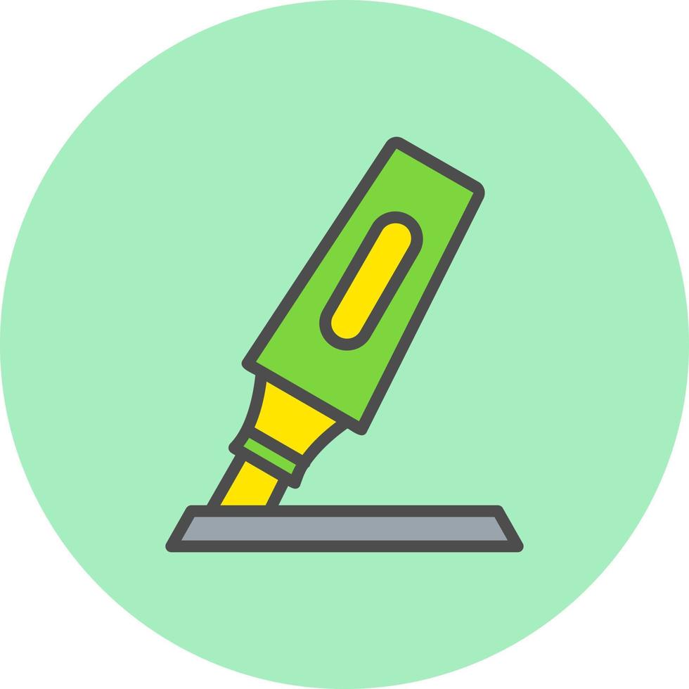 Highlighter Vector Icon