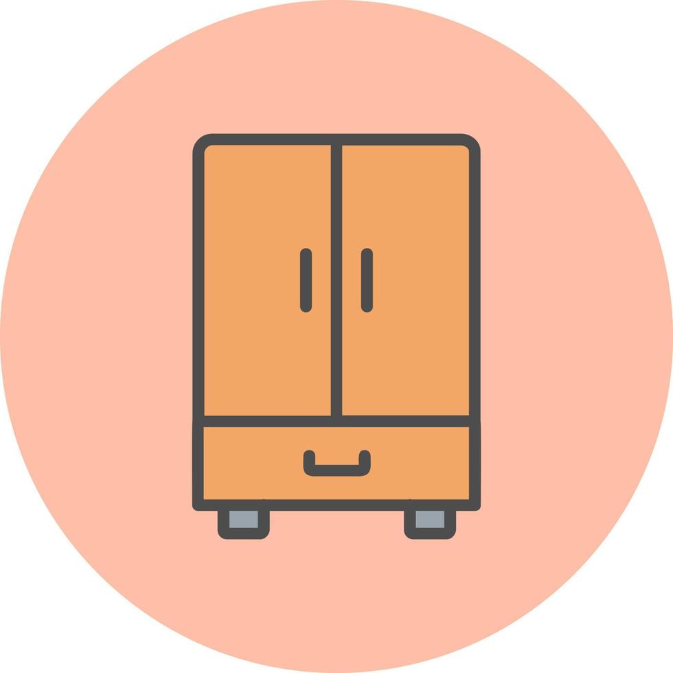 Cupboard Vector Icon