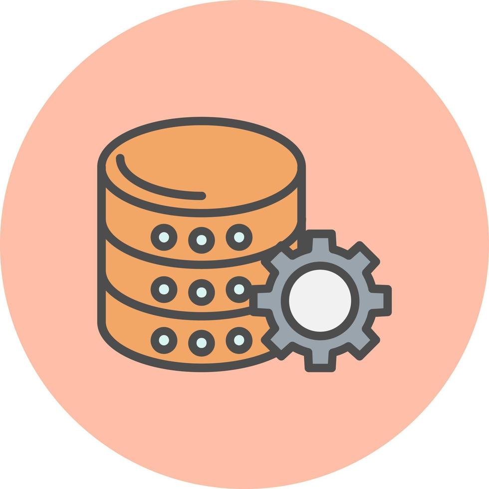 Data Management Vector Icon