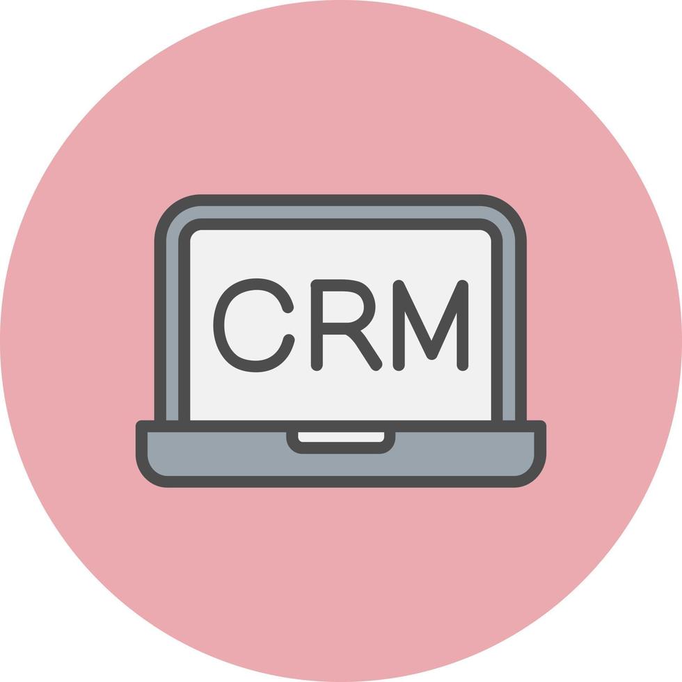 CRM Vector Icon