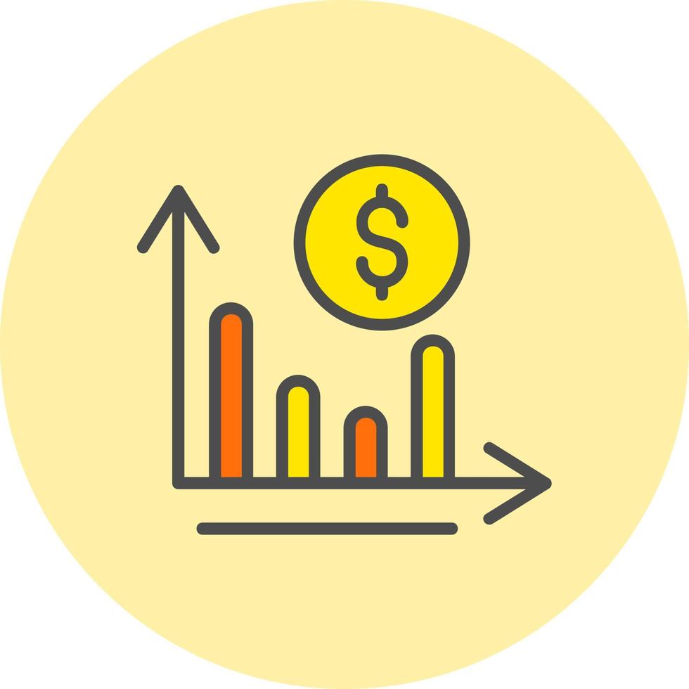 Bar Chart Vector Icon