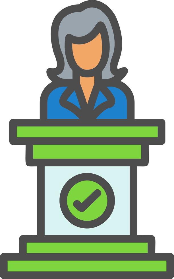 Pulpit Vector Icon