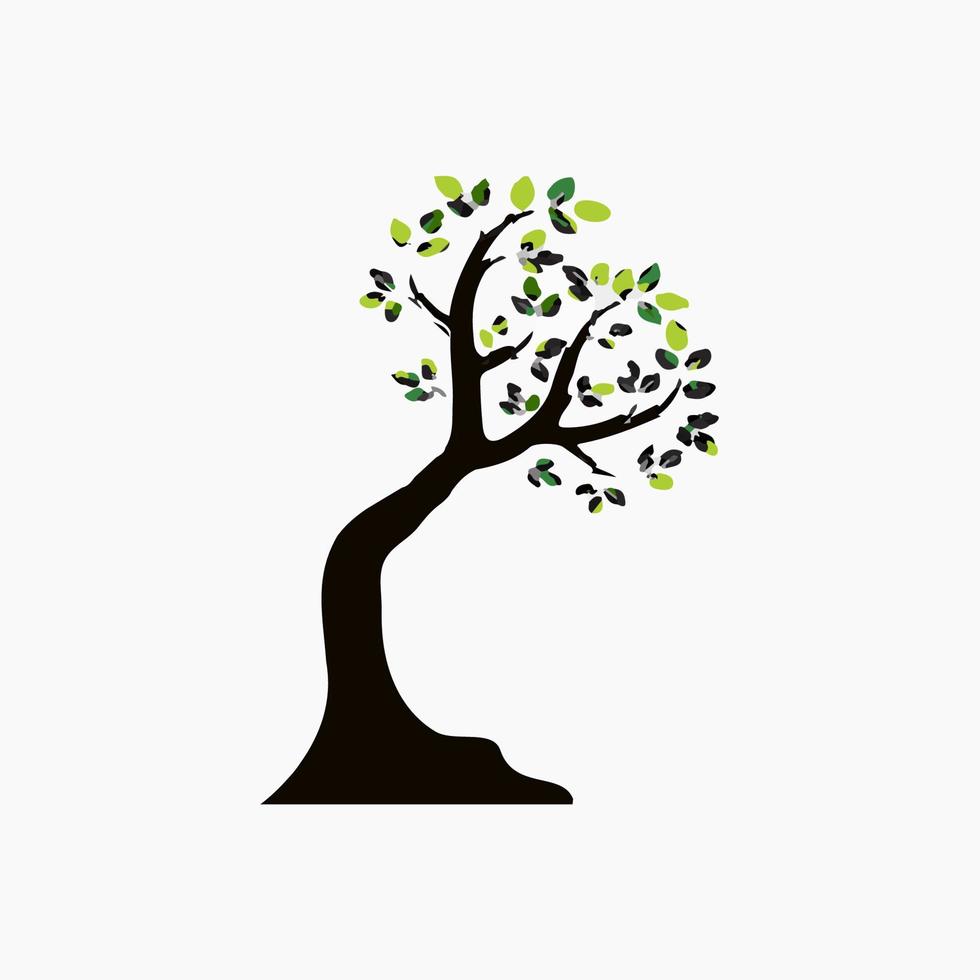 Tree Illustration, Vector Tree,  Tree Logo